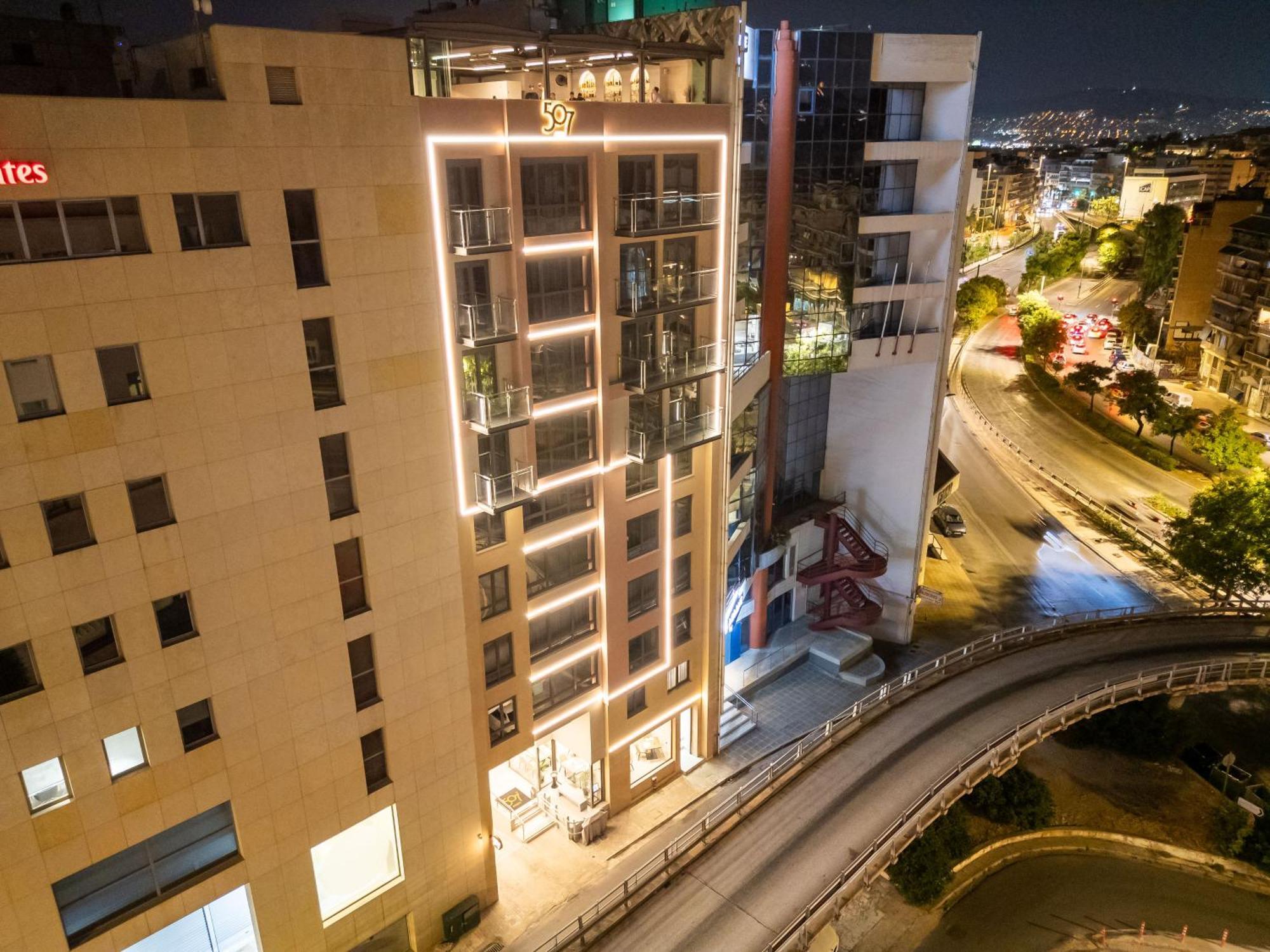 לינה וארוחת בוקר 507 אתונה מראה חיצוני תמונה